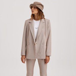 The Fifth Label Women's Nevada Check Oversized Fas